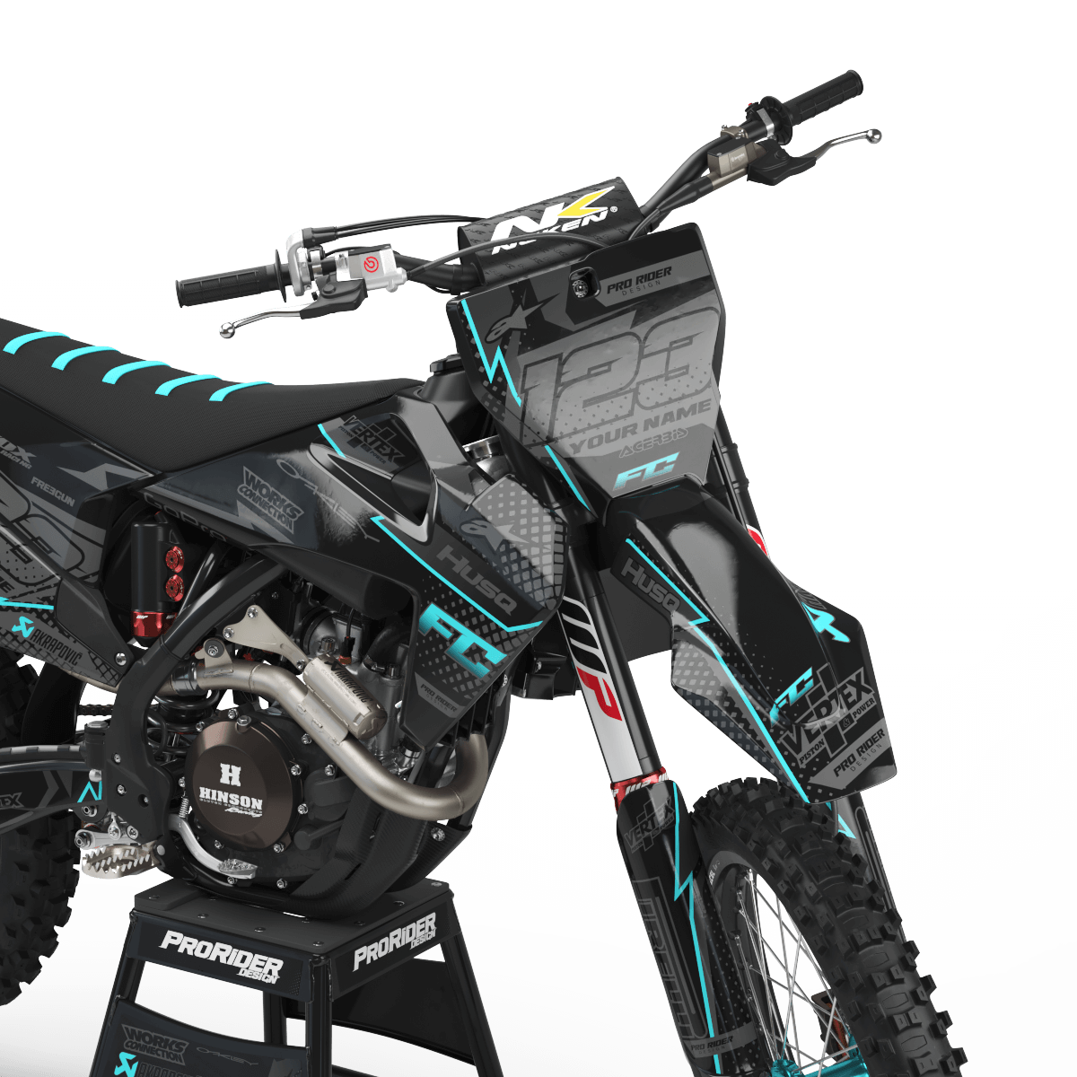 GRAPHICS Kit HUSQVARNA PRO RIDERS 1.2