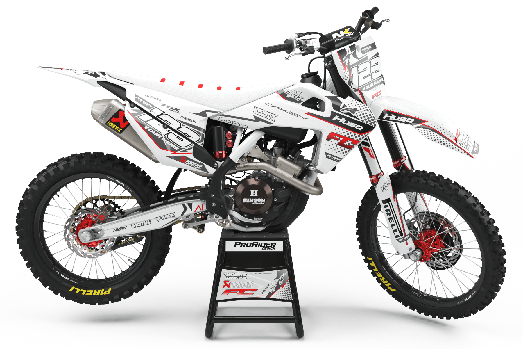 GRAPHICS Kit HUSQVARNA PRO RIDERS 1.3