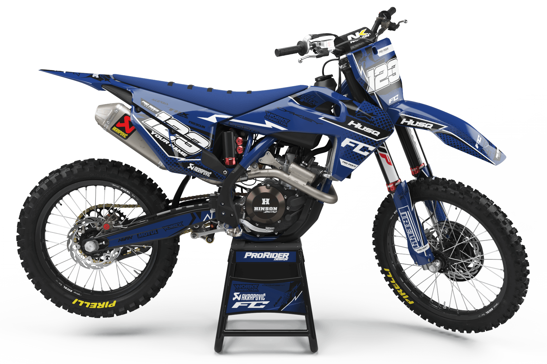 GRAPHICS Kit HUSQVARNA PRO RIDERS 1.4