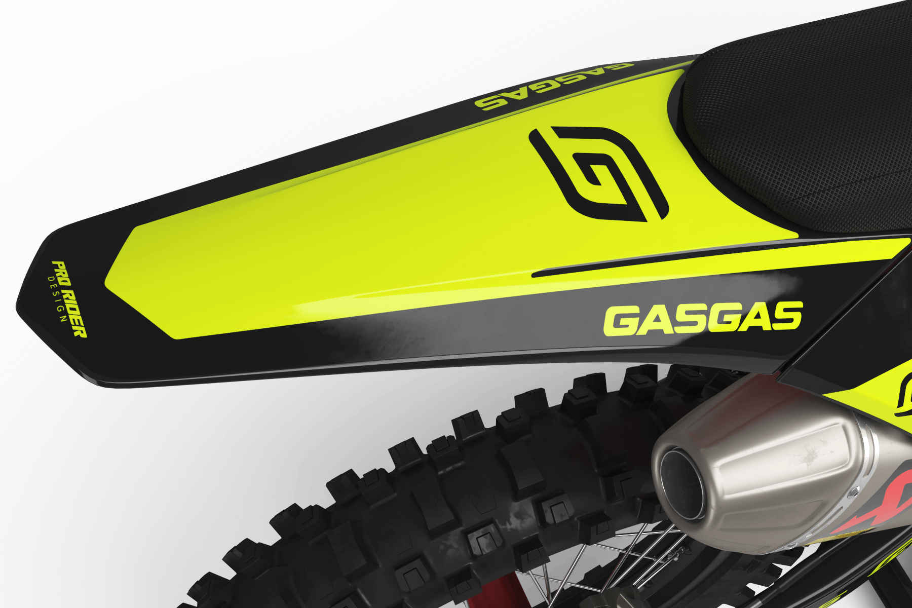 Graphics Kit GASGAS FLUO 2022 CROSS LIFE