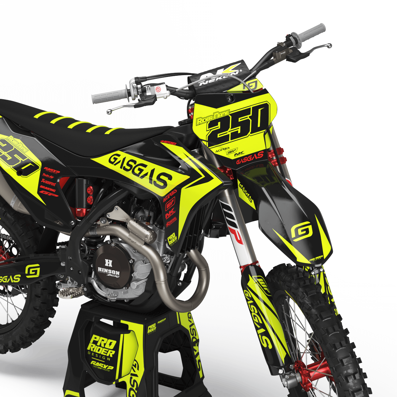 Graphics Kit GASGAS FLUO 2022 CROSS LIFE