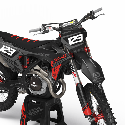 Graphics Kit GASGAS CONQUEROR S3 BLACK