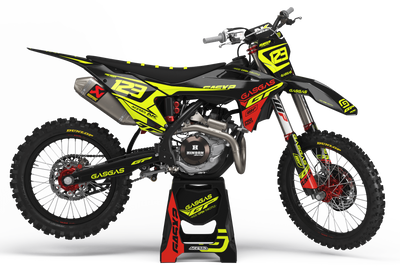 Graphics Kit GASGAS CONQUEROR FLUO