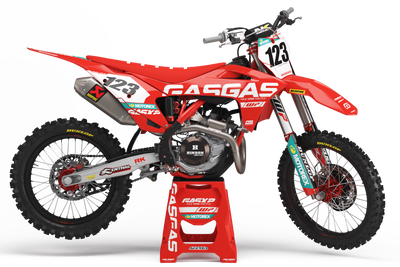 Graphics Kit GASGAS MENTOR RED.1