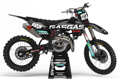 Graphics Kit GASGAS MENTOR BLACK.1