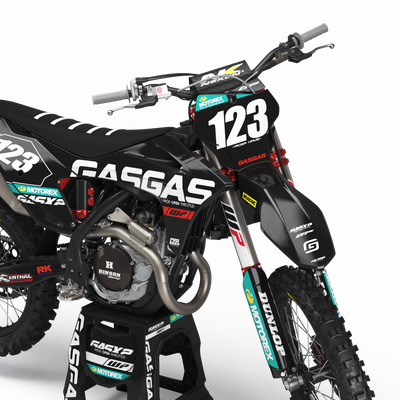Graphics Kit GASGAS MENTOR BLACK.1