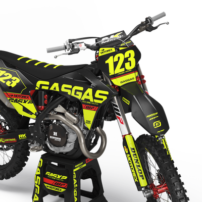 Graphics Kit GASGAS MENTOR FLUO