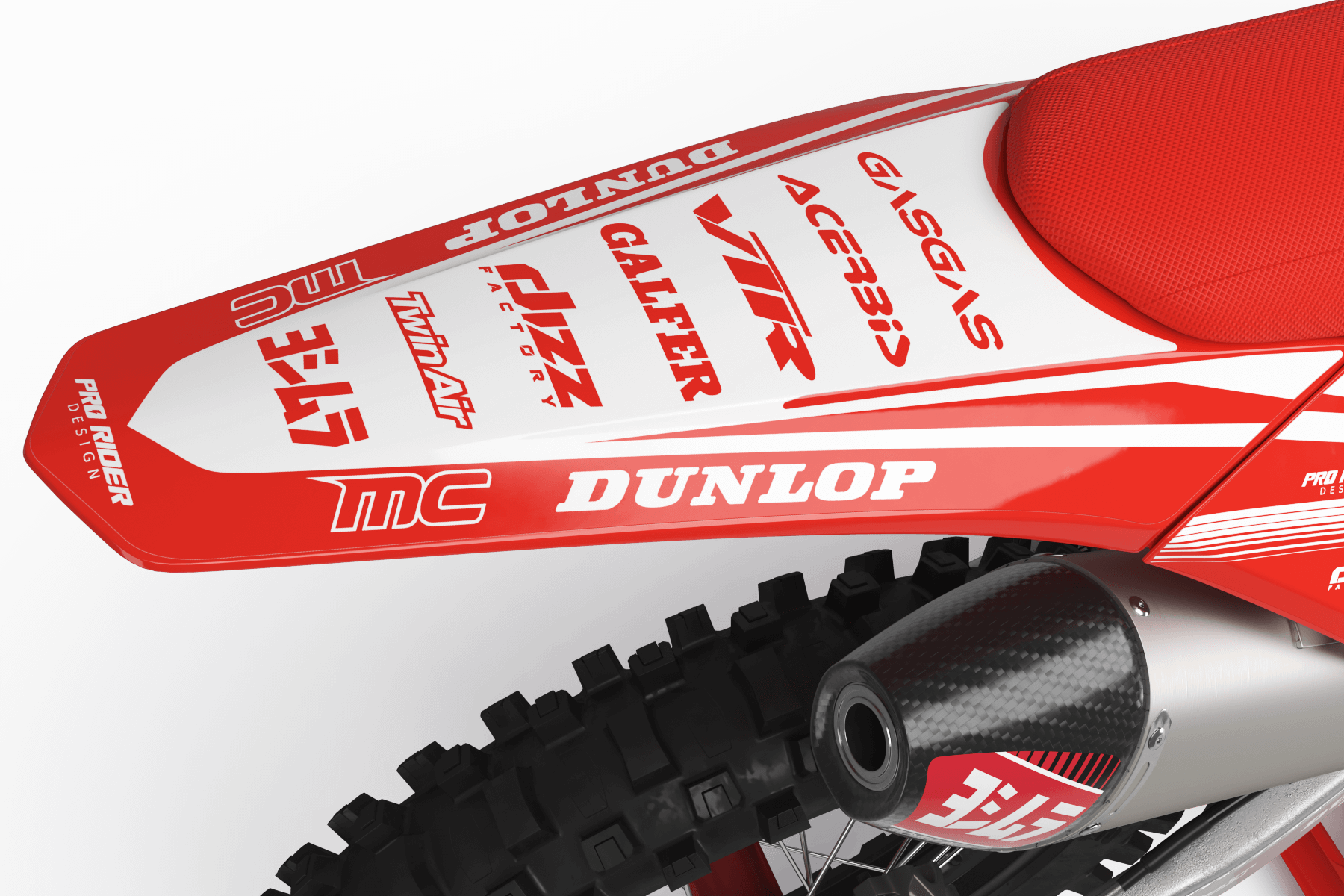 Graphics Kit GASGAS AKID RED