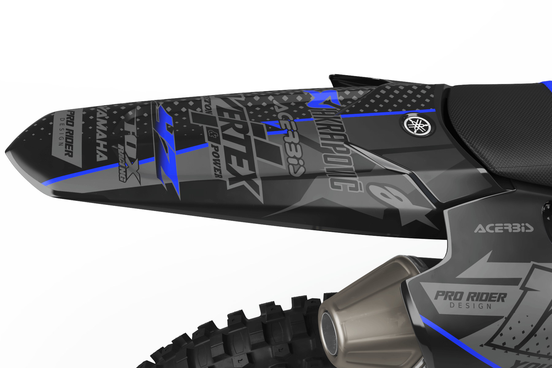 Yamaha graphics KIT FMRFACTORY DARK