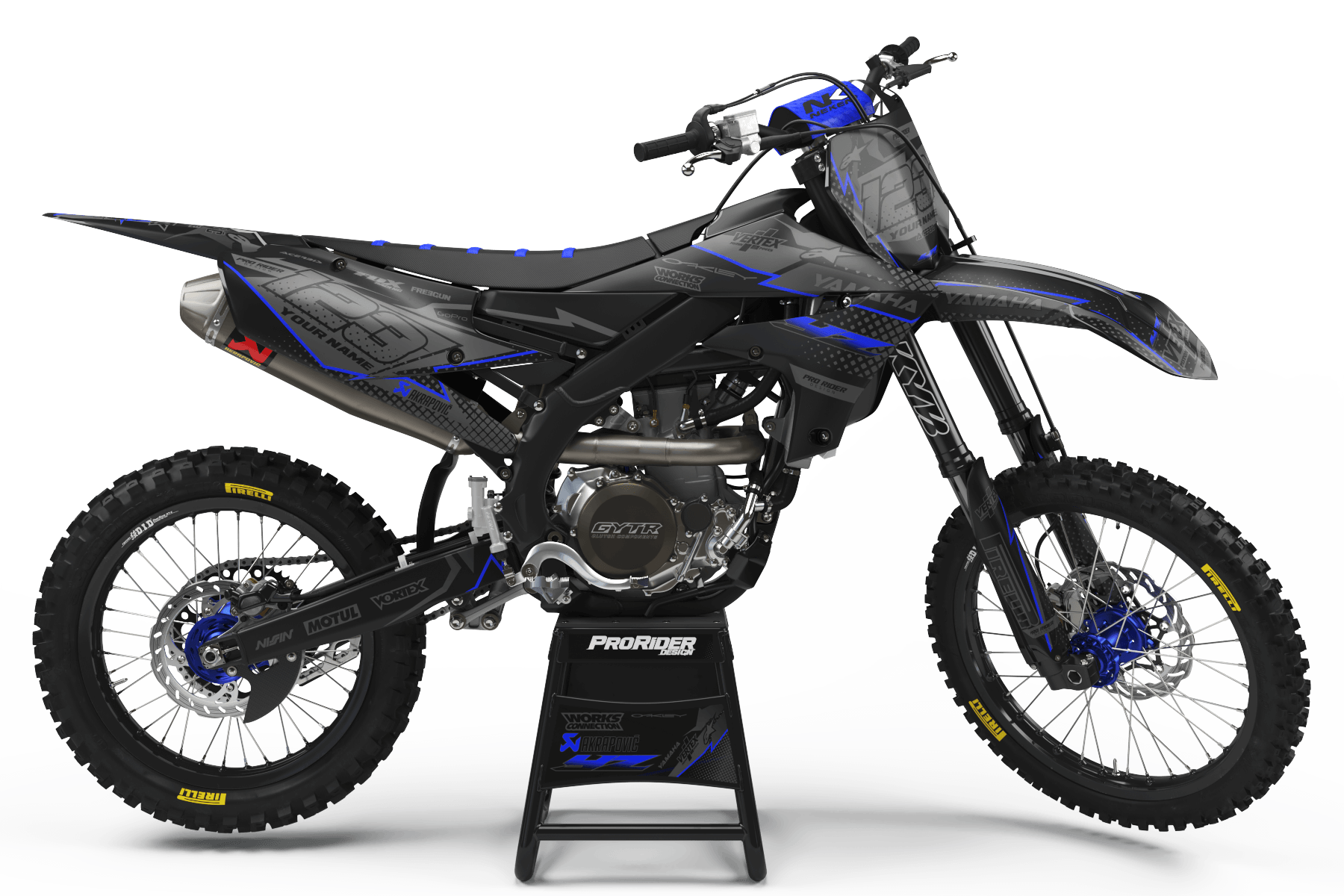 Yamaha graphics KIT FMRFACTORY DARK