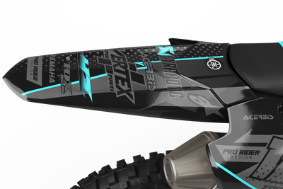 Yamaha graphics KIT FMRFACTORY DARK CYAN