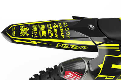 Yamaha graphics KIT YZ DUNLOP FLUO