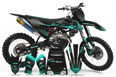 Custom Graphics KTM STOK TEAL