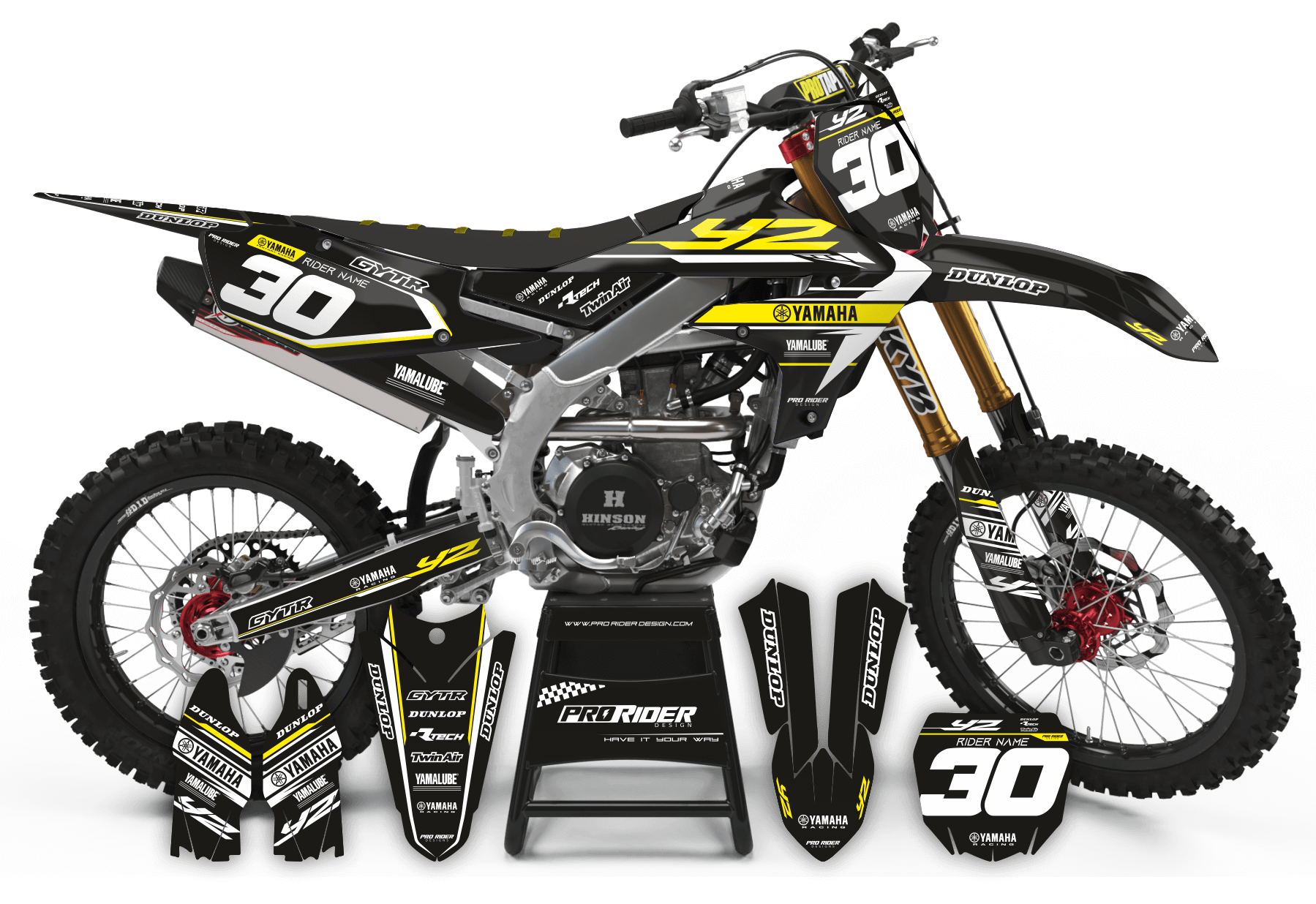 Dirt Bike Graphic kits Yamaha KORB YELL