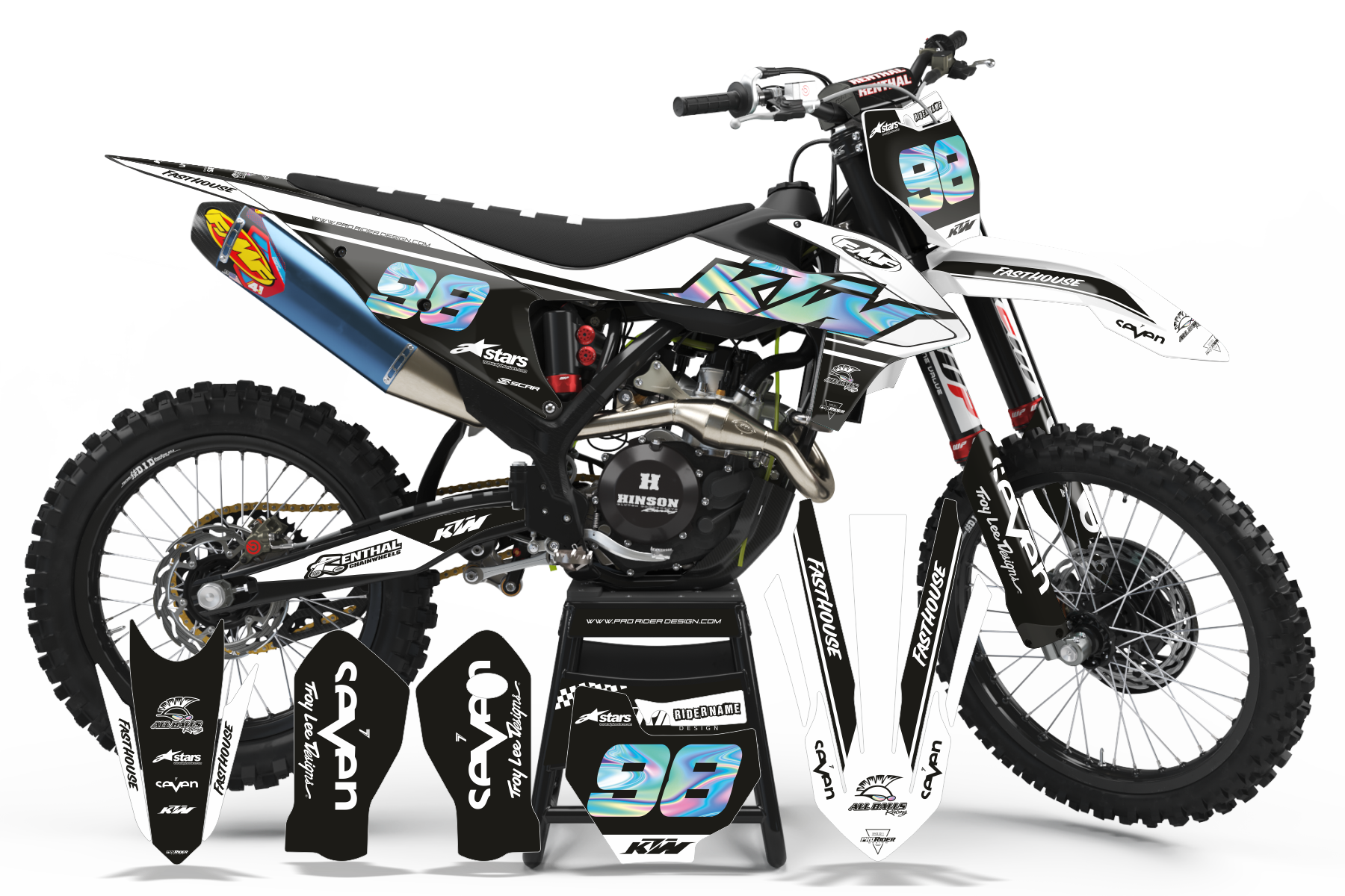 Custom Graphics for KTM FAST STYLE HOLO