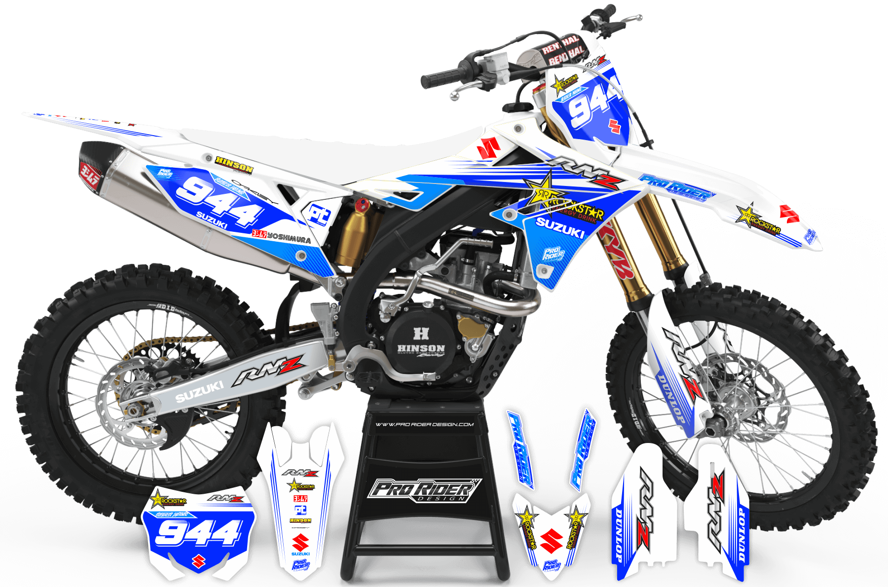 SUZUKI Graphics kit riderlife
