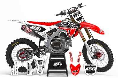 Graphics Kit HONDA RIVAL RED