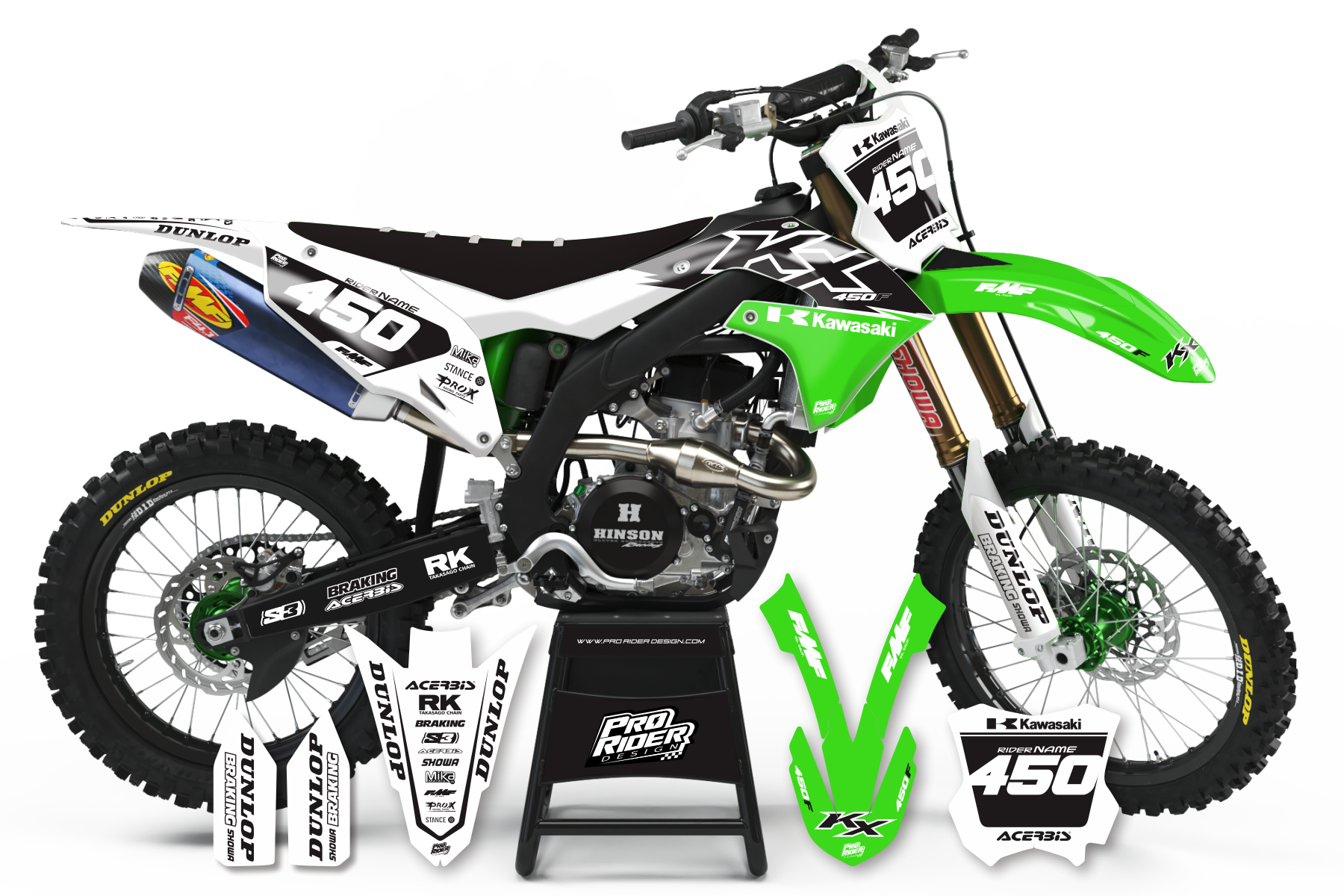 Custom Graphics RIVAL GREEN