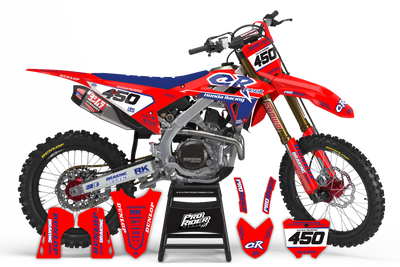 Graphics Kit HONDA RIVAL REDRED