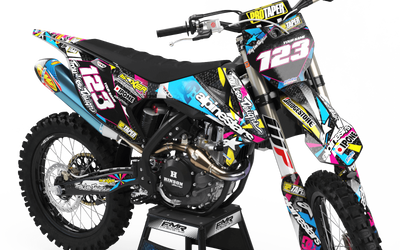 Graphics Kit ALPINESTARS MULTI : Design designed for your Motocross