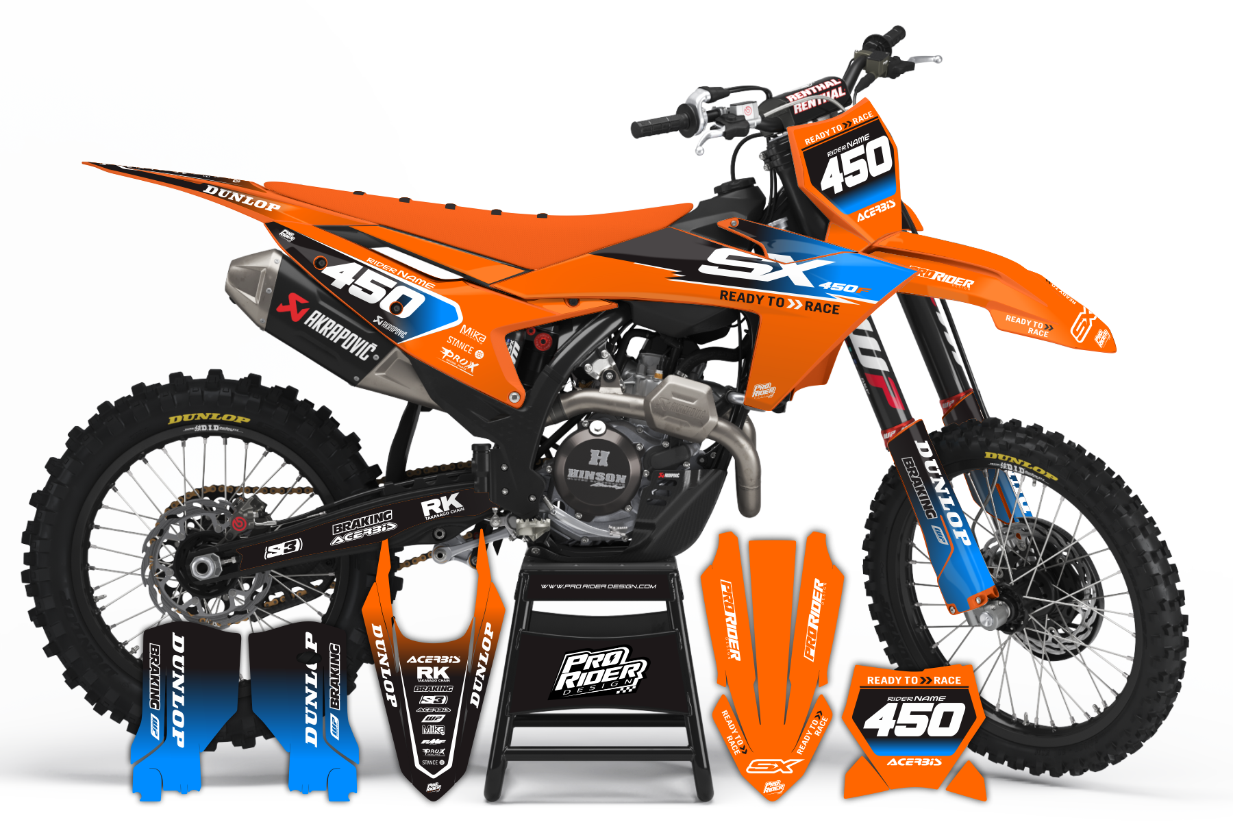 Custom Graphics KTM RIVAL SKY