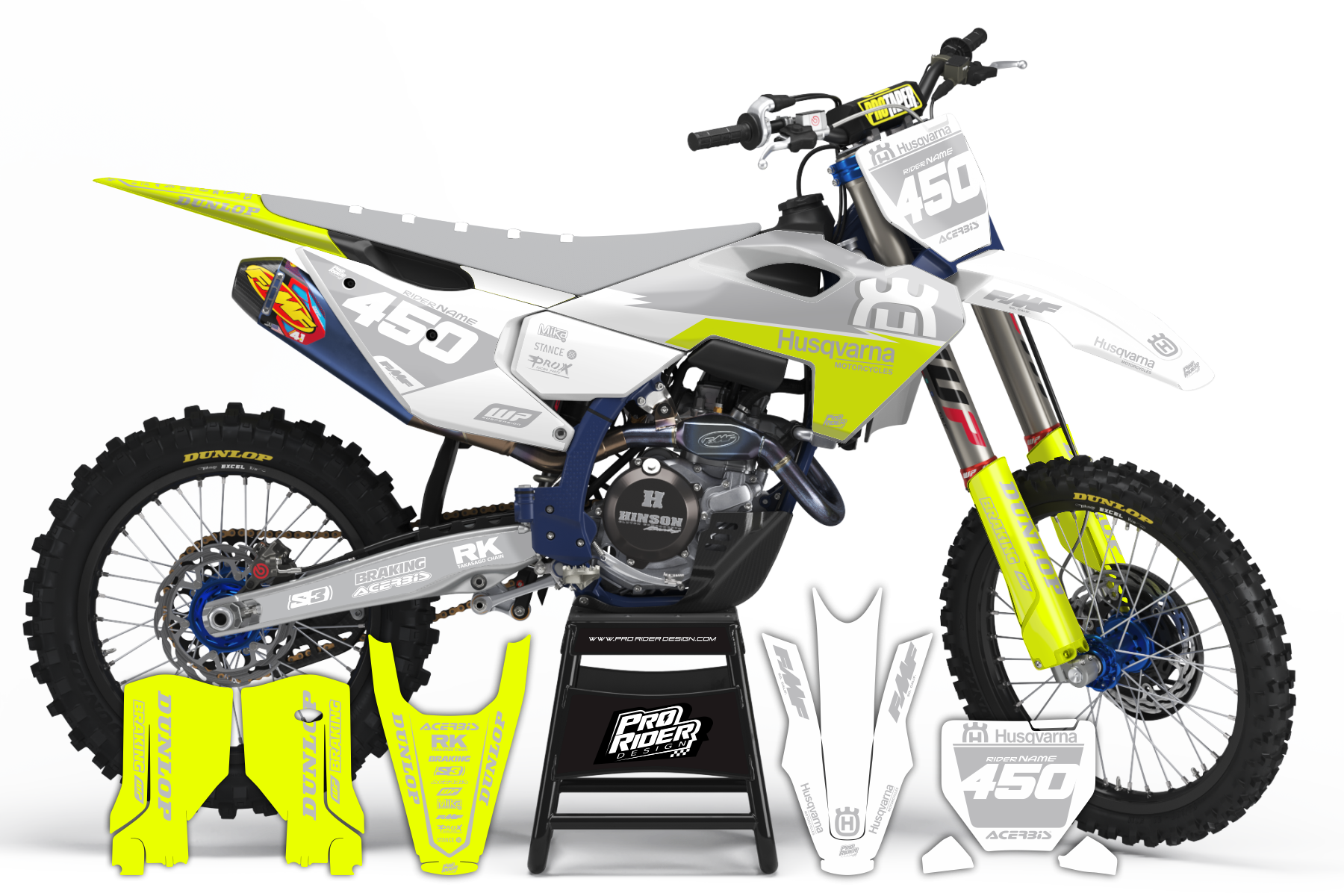 HUSQVARNA Custom Graphics RIVAL LEGEND