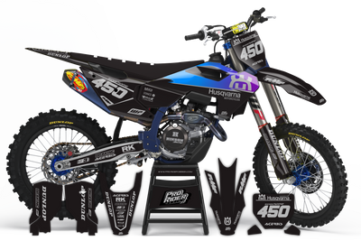 HUSQVARNA Custom Graphics RIVAL BLACK