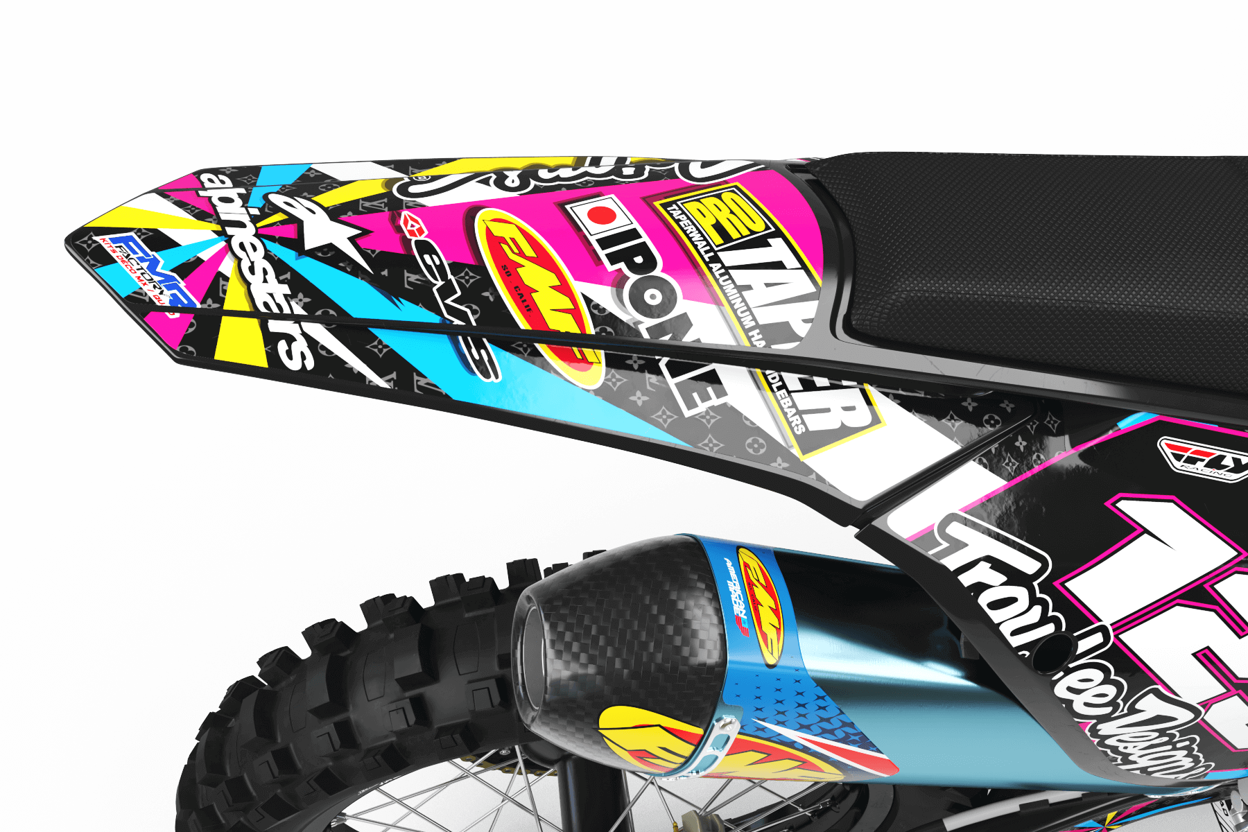 Graphics Kit ALPINESTARS MULTI : Design designed for your Motocross