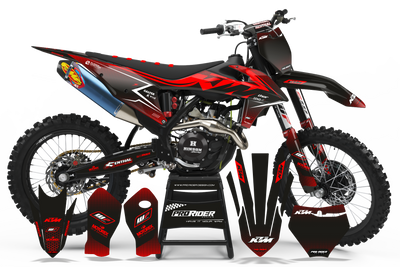 Custom Graphics KTM STOK RED