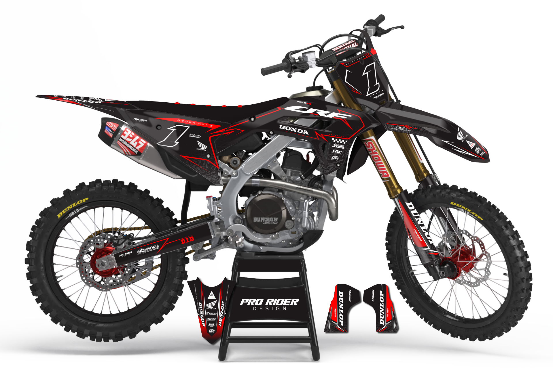 Graphics Kit HONDA BLINK DARK