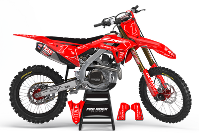 Graphics Kit HONDA BLINK RED