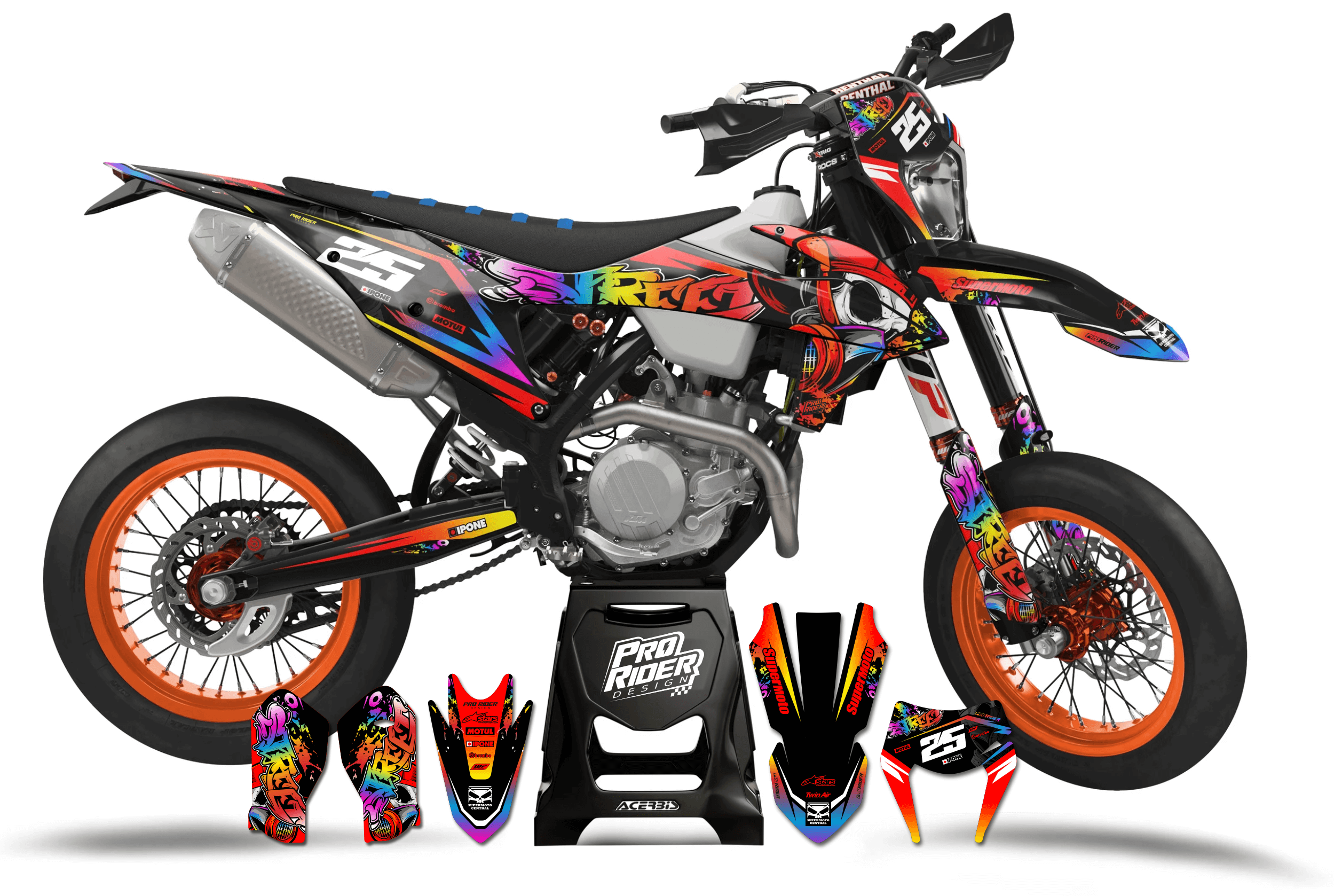Custom Graphics KIT STREET GRAPH'X – Pro Rider Design