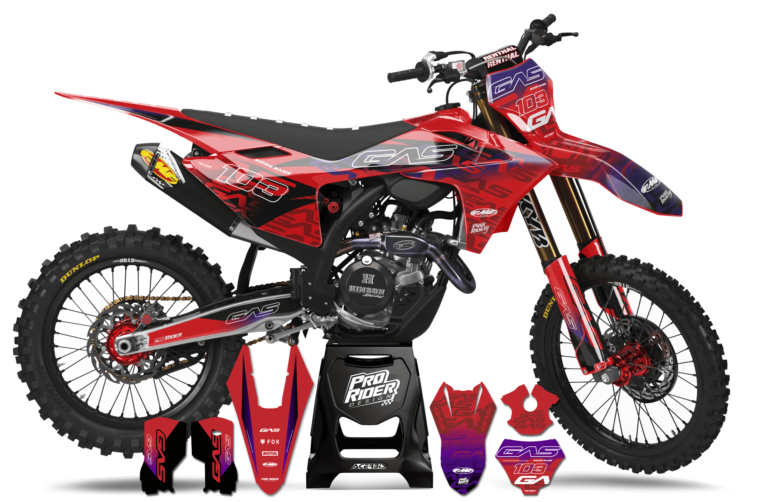 Graphics Kit GASGAS OSMOZ