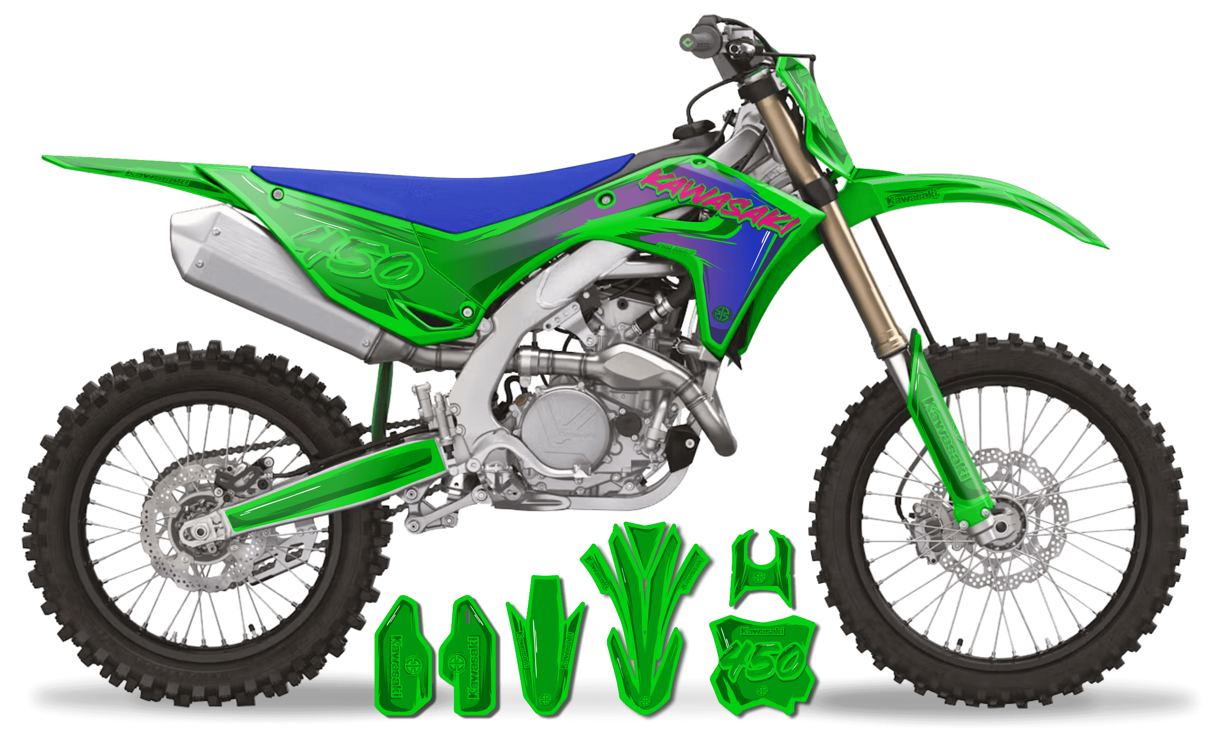 KAWA graphics KIT ARTEX VOM GB