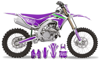 KAWA graphics KIT ARTEX PURP