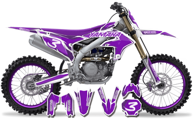 Yamaha graphics KIT COSMO LILLA