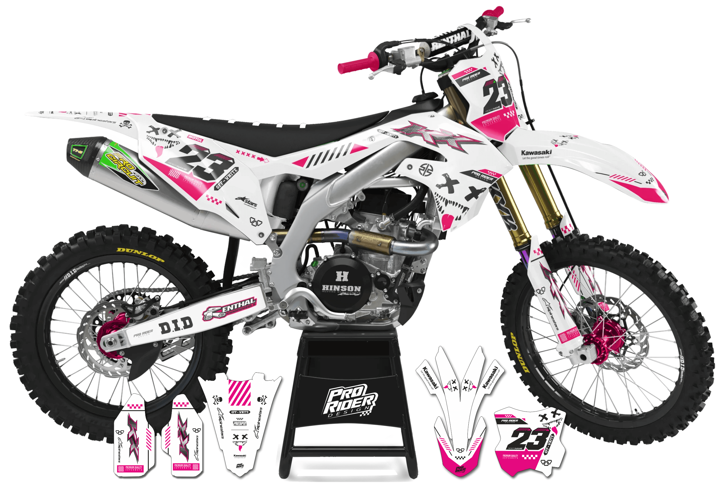 KAWASAKI graphics KIT CHIKA