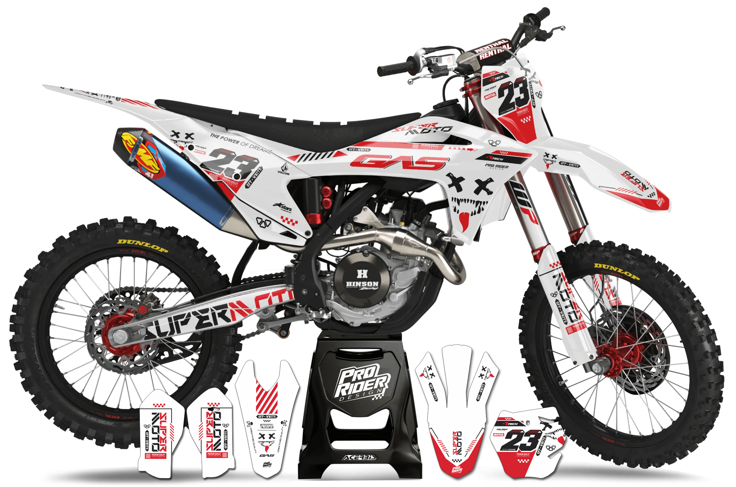 Graphics Kit GASGAS FROZZ BIX