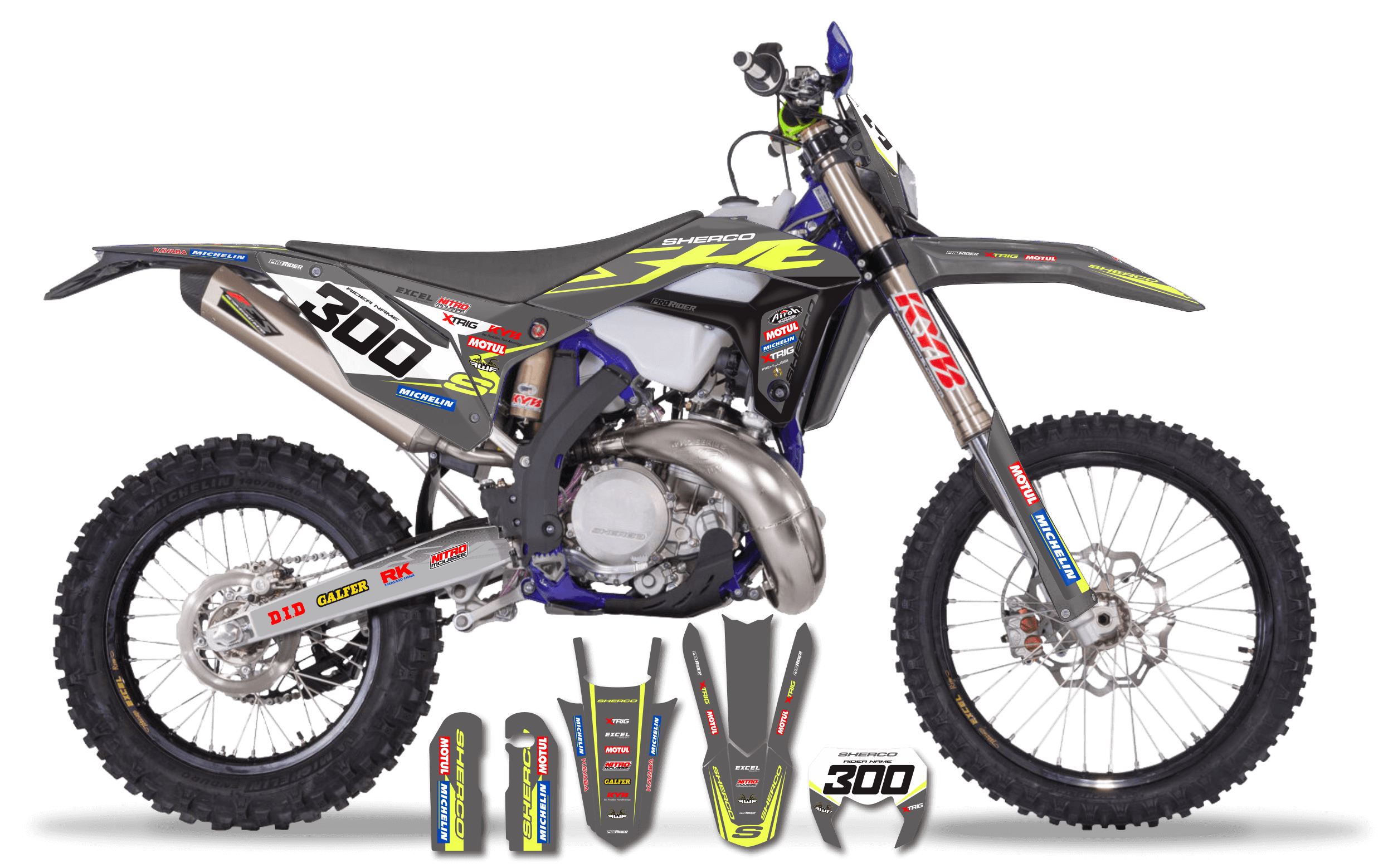 Graphics Kit SHERCO EDITION RESTOR-X L4