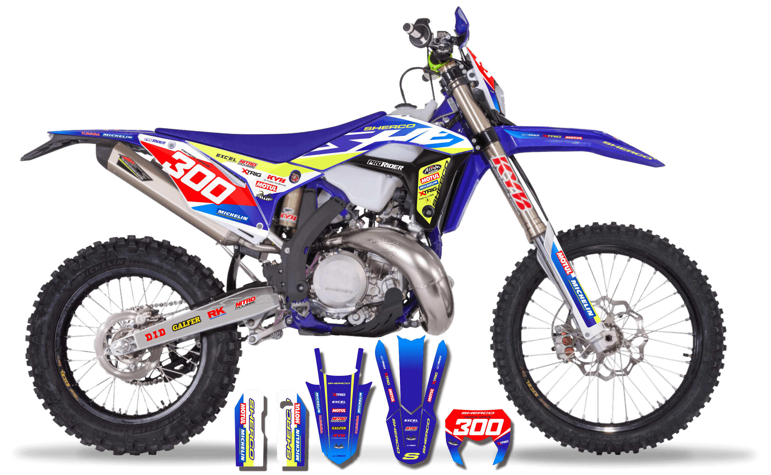 Graphics Kit SHERCO EDITION RESTOR-X L8