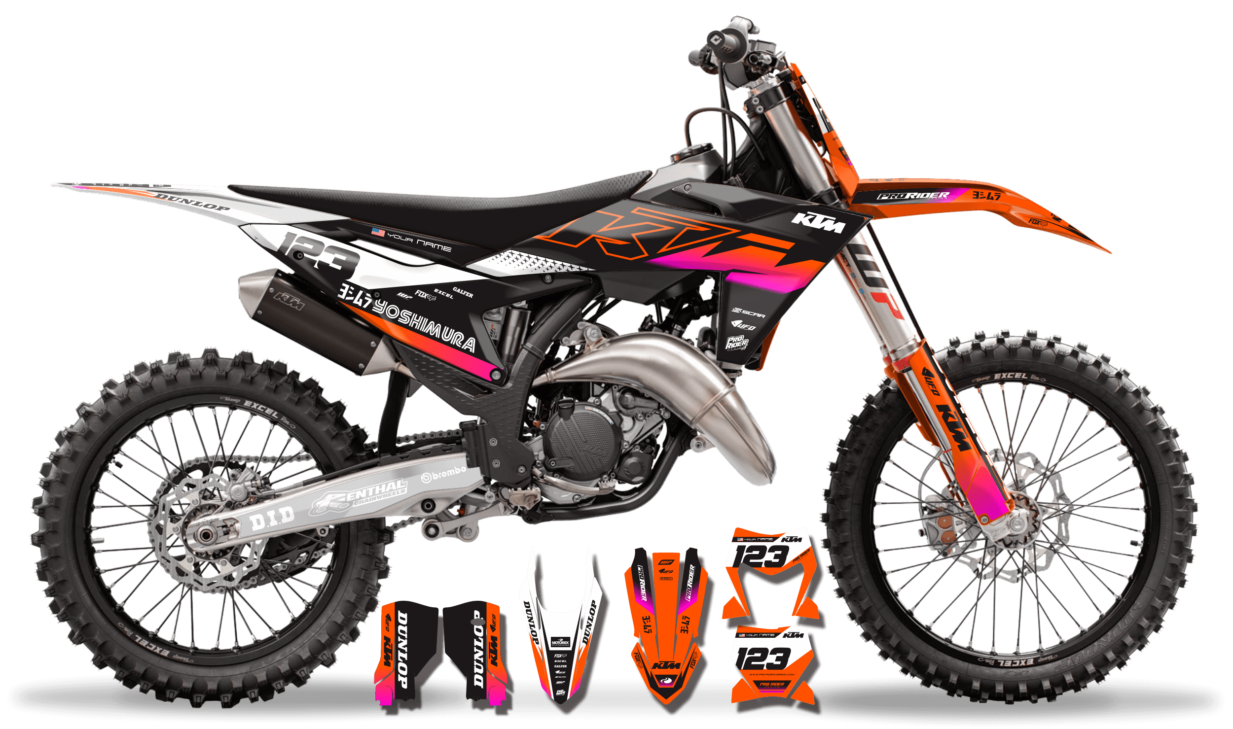 Custom Graphics KTM TERA FIXO