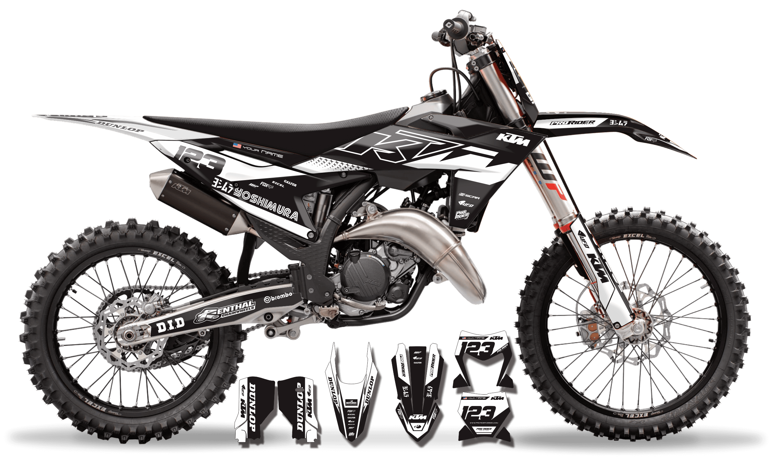 Custom Graphics KTM TERA YANG