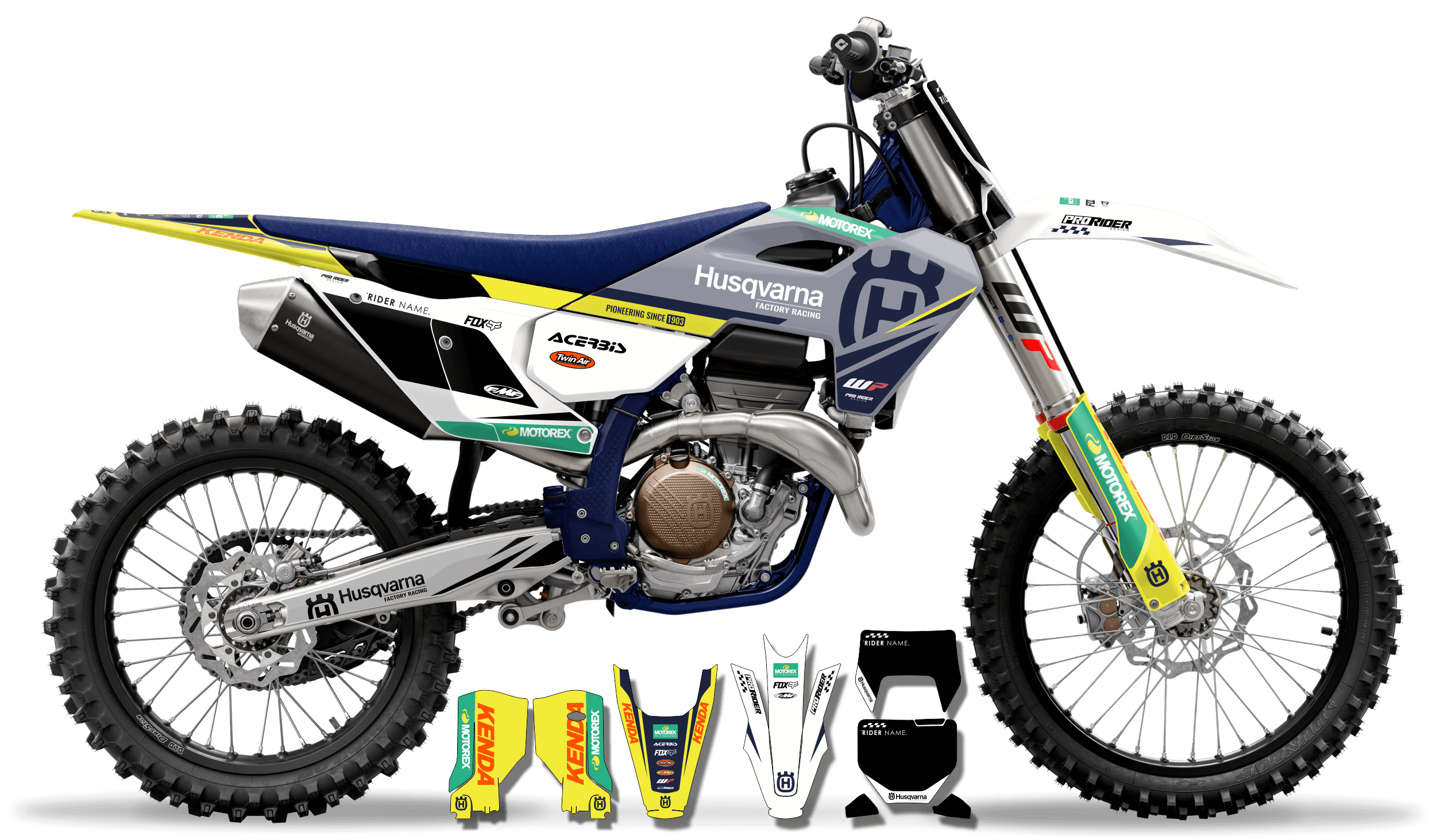 HUSQVARNA Custom Graphics AMPTON VECTOR