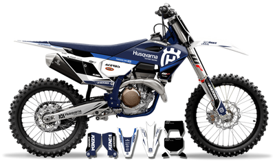 HUSQVARNA Custom Graphics AMPTON INOX