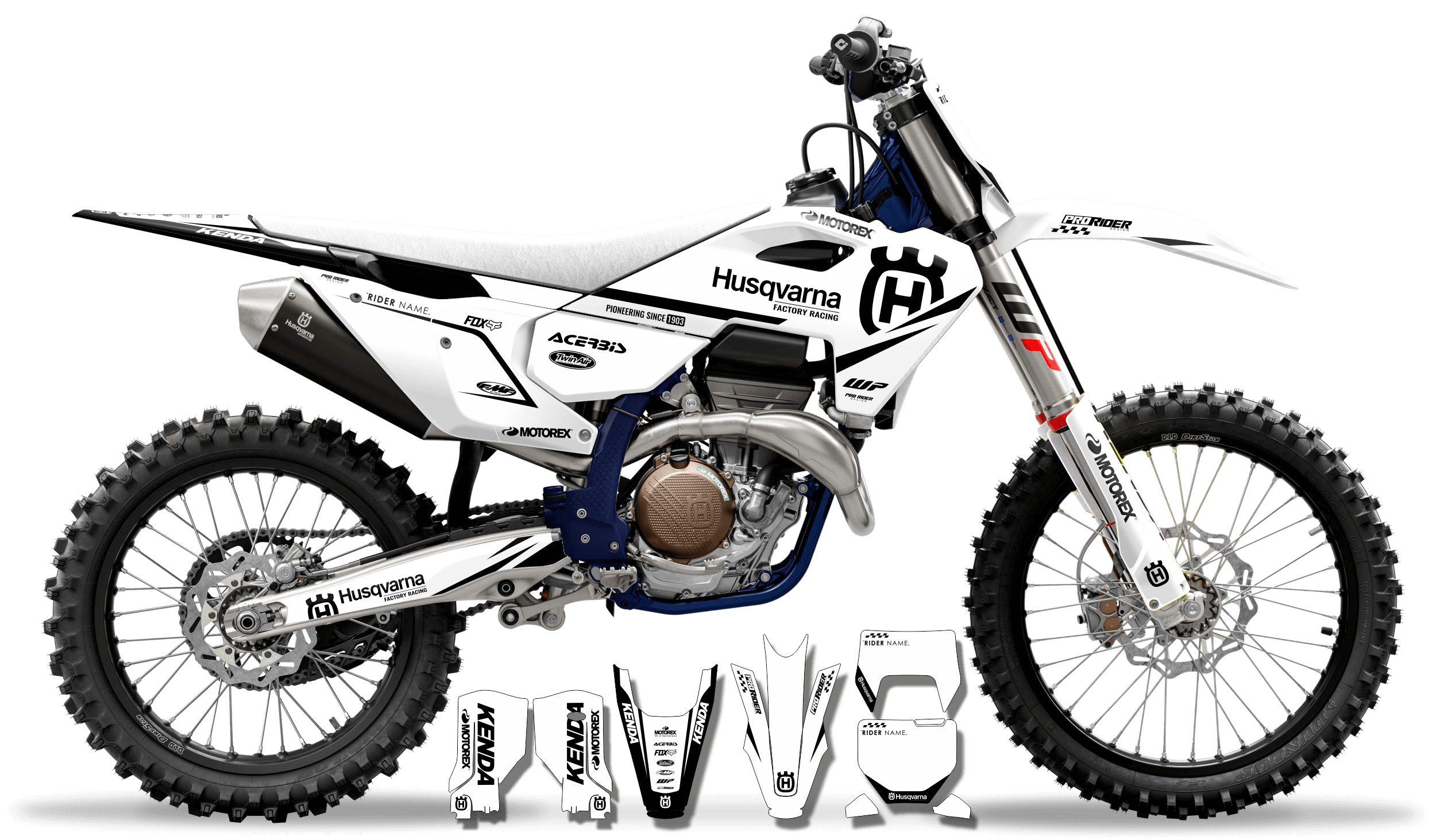 HUSQVARNA Custom Graphics AMPTON FRODJE