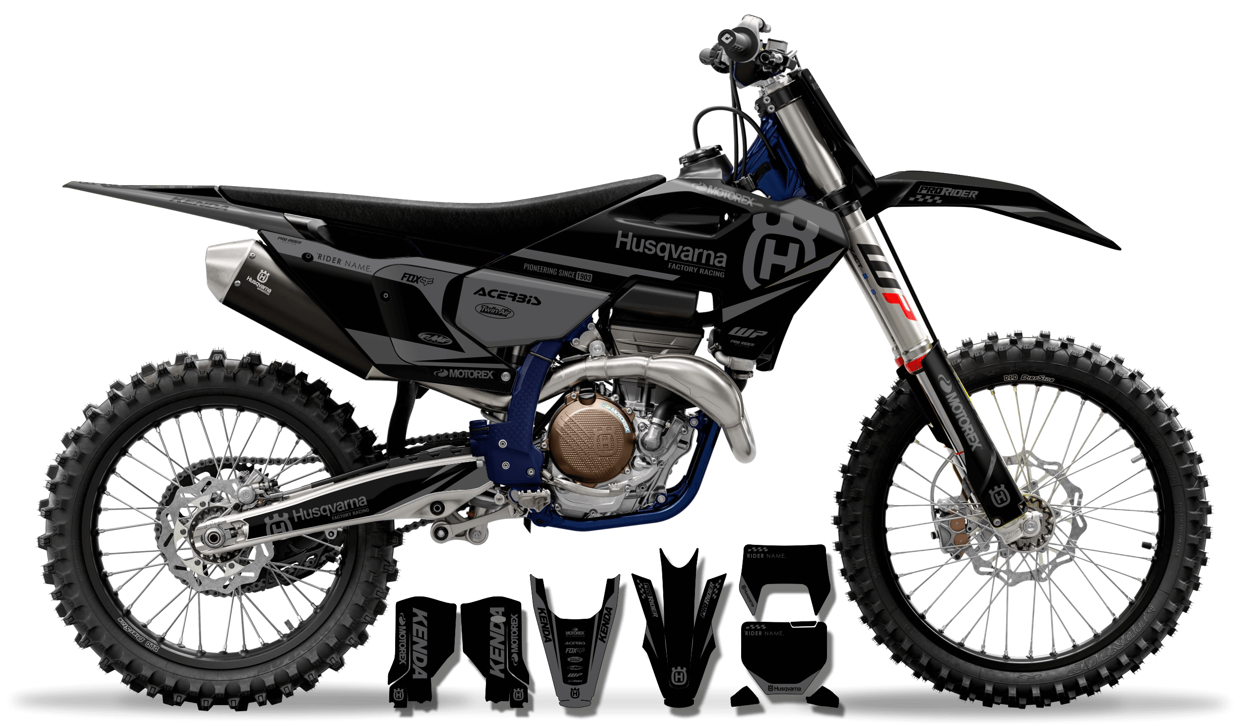 HUSQVARNA Custom Graphics AMPTON VERNO