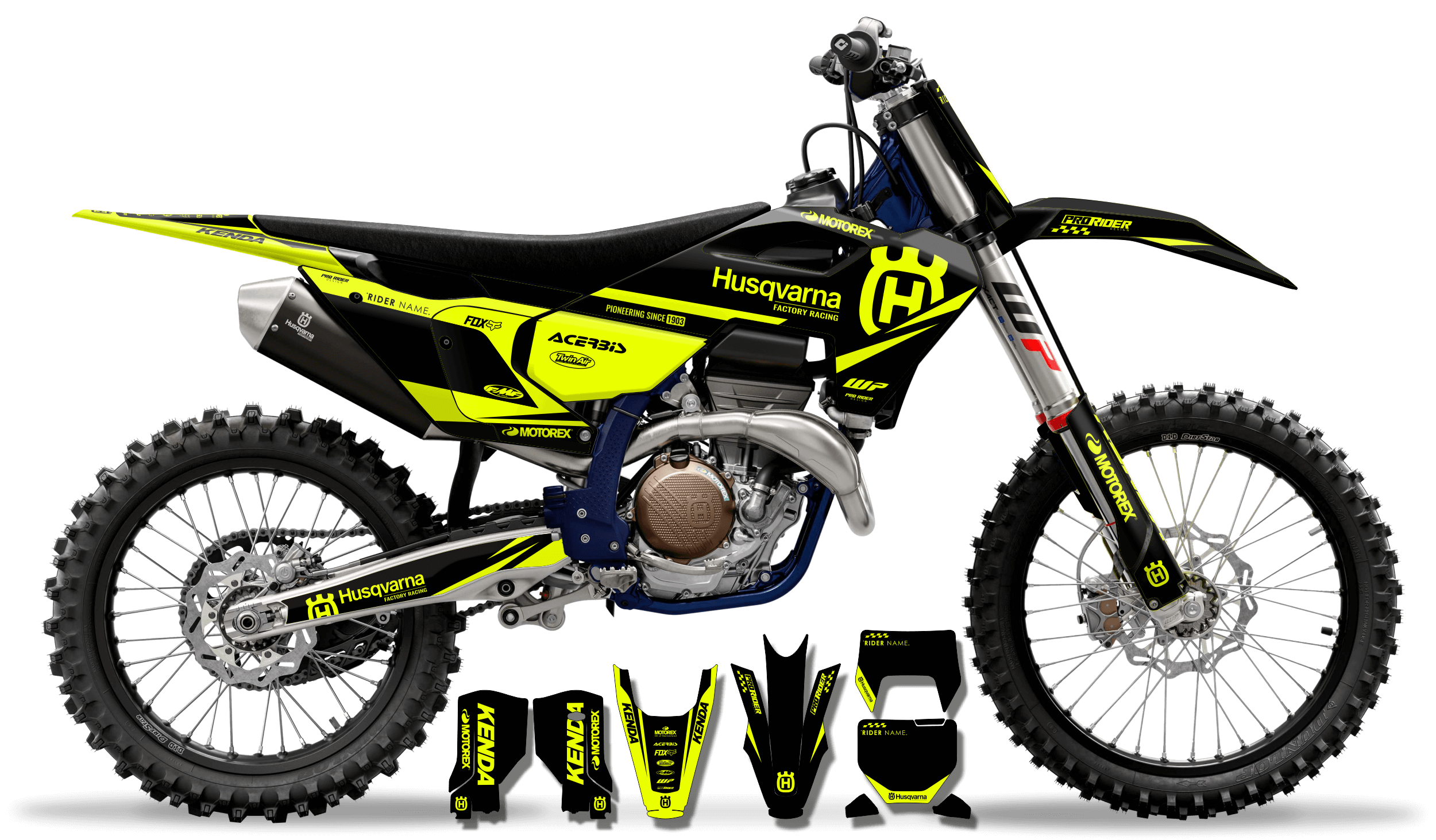 HUSQVARNA Custom Graphics AMPTON EPOXY