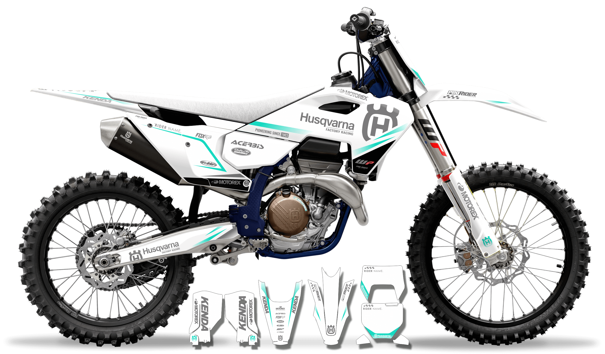 HUSQVARNA Custom Graphics AMPTON OFFROAD