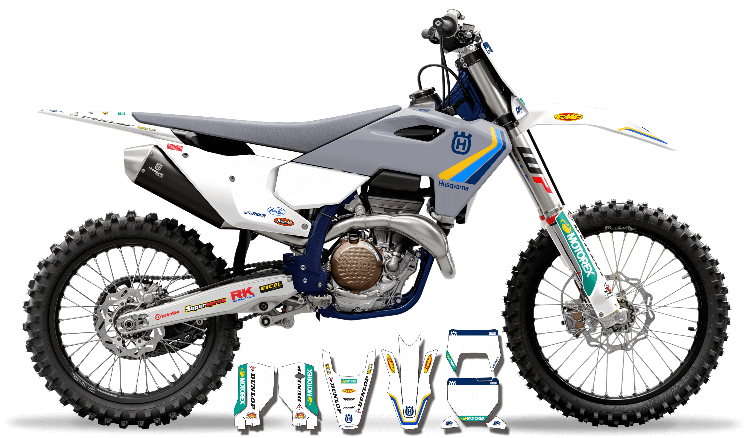HUSQVARNA Custom Graphics TC-FC-TE-FE... HUSQVARNA | HERITAGE