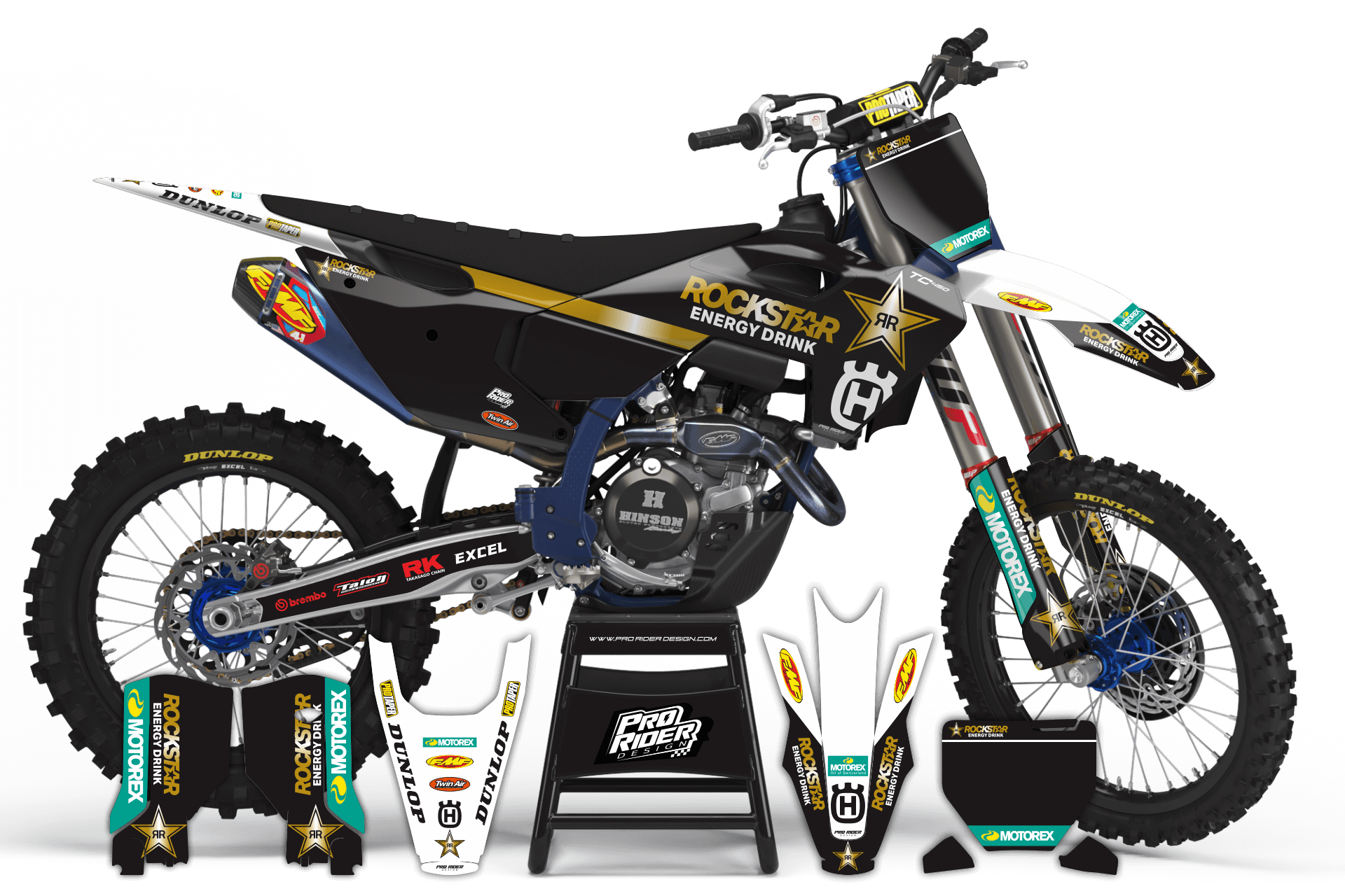 HUSQVARNA Custom Graphics TC-FC-TE-FE... ROCKSTAR 23